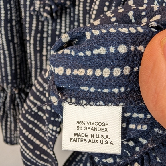 Misa Los Angeles Carmen  Blouse Size L In EUC - Picture 7 of 10